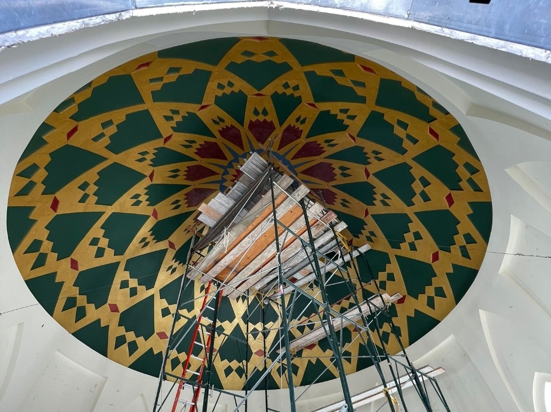 Inside dome artwork